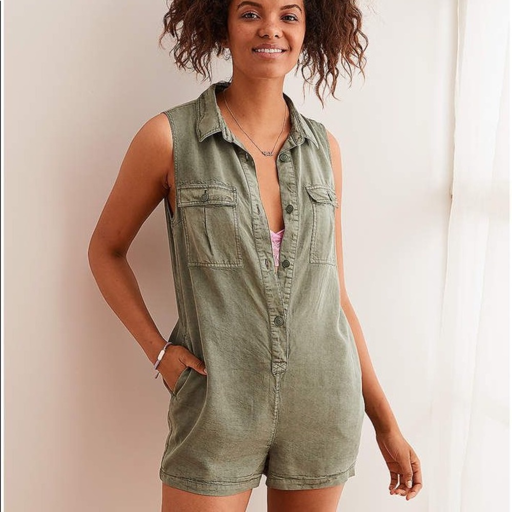 Aerie shorts romper